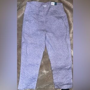 Tek Gear Women’s Purple Patterned Leggings NWT